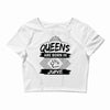 Queens Are Born In June Crop Top