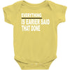 everything Baby Bodysuit