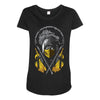 scorpion Maternity Scoop Neck T-shirt