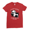 just resting my eyes Ladies Fitted T-Shirt