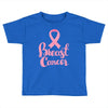 breast cancer pink ribbon Toddler T-shirt