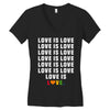 Love Is Love Women's V-Neck T-Shirt