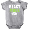 beast mode marshawn lynch seattle seahawks Baby Onesie