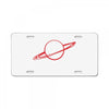 planet License Plate
