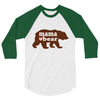 mama love bear 3/4 Sleeve Shirt