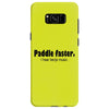 funny t shirt paddle faster. i hear banjo music rude tee offensive shi Samsung Galaxy S8