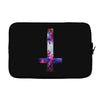 inverted galaxy cross funny  religion banter space fashion new Laptop sleeve