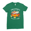 calcifer's bacon and eggs Ladies Fitted T-Shirt