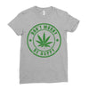 don't worry be happy Ladies Fitted T-Shirt