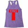 t virus gorillaz Racerback Tank