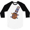 pop up knuckles1 3/4 Sleeve Shirt
