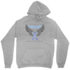 my hero is now my angel stomach cancer awareness Unisex Hoodie