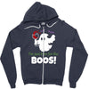 i,m just here for the boos! Zipper Hoodie