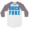 duck fuke 3/4 Sleeve Shirt