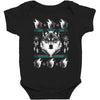 merry wolfmas Baby Bodysuit