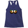 christmas pudding boobs funny Racerback Tank
