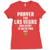 Prayer for Las Vegas, Our Heart Is With You, 2017 Ladies Fitted T-Shirt