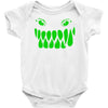 fun monster face, eat, beast, Baby Onesie