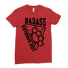 badass la Ladies Fitted T-Shirt