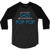 best dad get promoted to pop pop 3/4 Sleeve Shirt