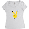 POKEMON PLAYBOY Women's Triblend Scoop T-shirt