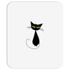 black cat idiot Mousepad