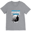 Father And Son Fishing Partners For Life V-Neck Tee