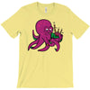 purple octopus playing the bagpipes T-Shirt