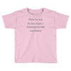 too lazy to get a halloween costume Toddler T-shirt