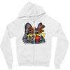 reindeer winter 2018 Zipper Hoodie