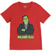 old school zombie V-Neck Tee