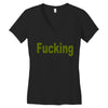 fucking Women's V-Neck T-Shirt