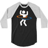 portal hula hooping with portals 3/4 Sleeve Shirt
