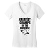 Greatest Gramps In The Universe Women's V-Neck T-Shirt