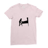 funny caution pinball wiz square Ladies Fitted T-Shirt