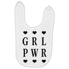 Girl Power Baby Bibs
