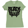 black panther Ladies Fitted T-Shirt