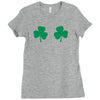 shamrock boobs Ladies Fitted T-Shirt
