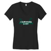 i survived lost Women's V-Neck T-Shirt