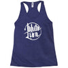white lion Racerback Tank