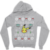 pokemon christmas ugly Zipper Hoodie