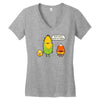 so corny Women's V-Neck T-Shirt