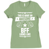 Awesome Bff Looks Like Ladies Fitted T-Shirt