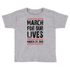 March For Our Lives Toddler T-shirt