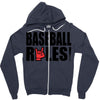 baseball rules Zipper Hoodie