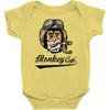 monkey cafe pilote Baby Onesie