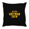 hoffman crew gold rush official discovery channel merchandise Throw Pillow