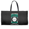 I Love Someone With Liver Cancer To The Moon And Back Weekender Totes