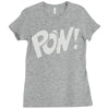 pow ! Ladies Fitted T-Shirt