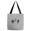 map marker death Tote Bags